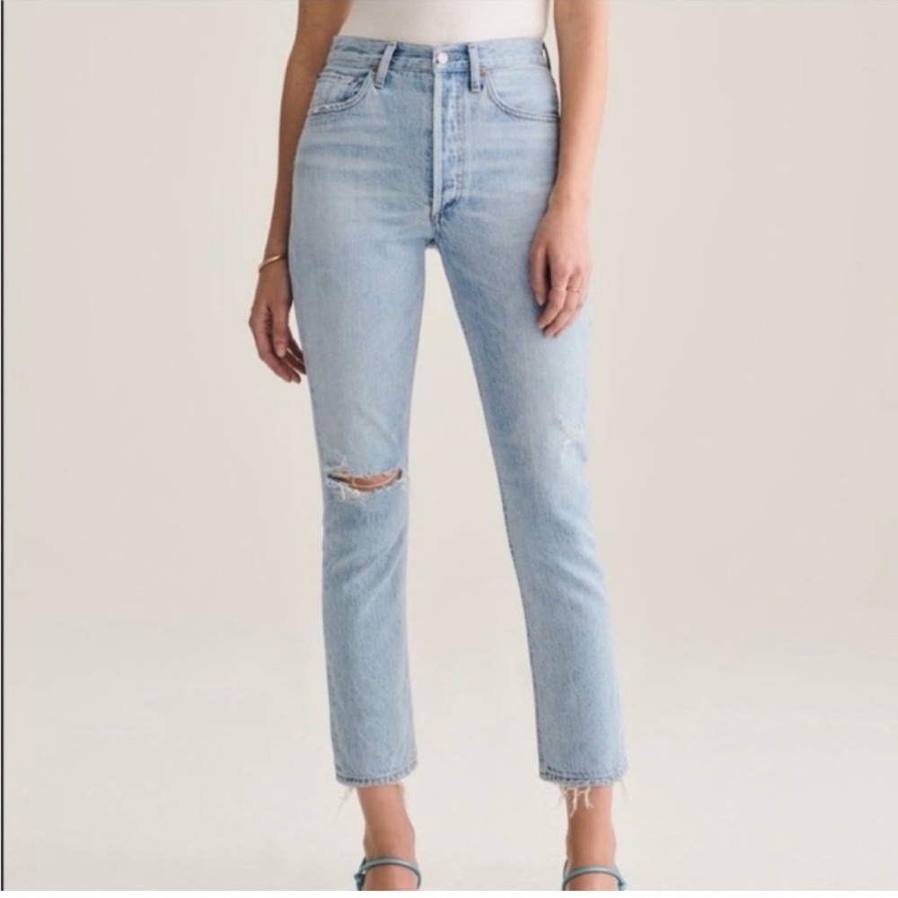 Agolde Riley straight leg jeans